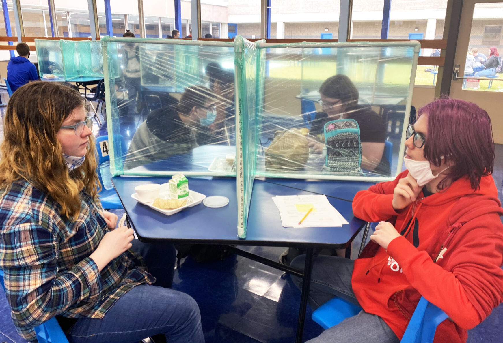 Schools transition to hybrid learning